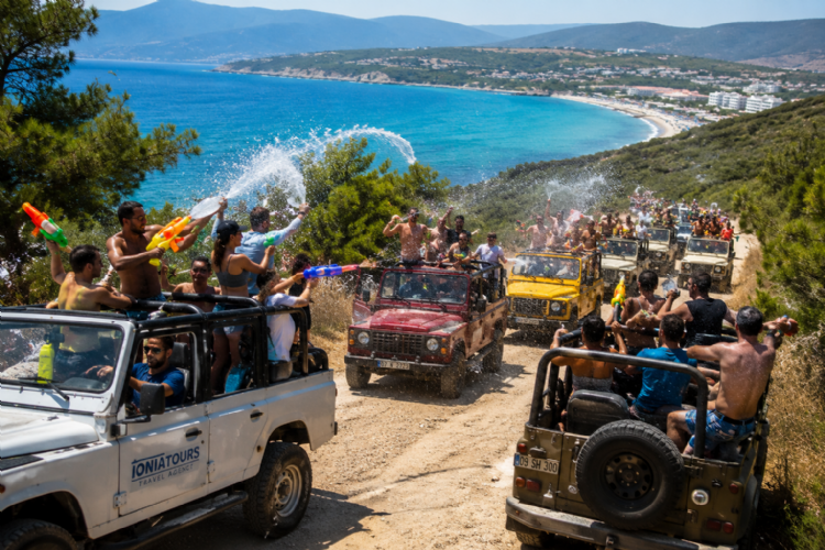 Didim Jeep Safari Tour 2026 | Water Fights, Off-Road Adventure & Lunch Included Daily Tour