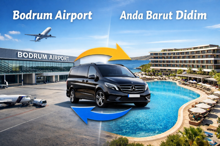 Bodrum Airport to Anda Barut Collection Didim – Private Airport Transfer